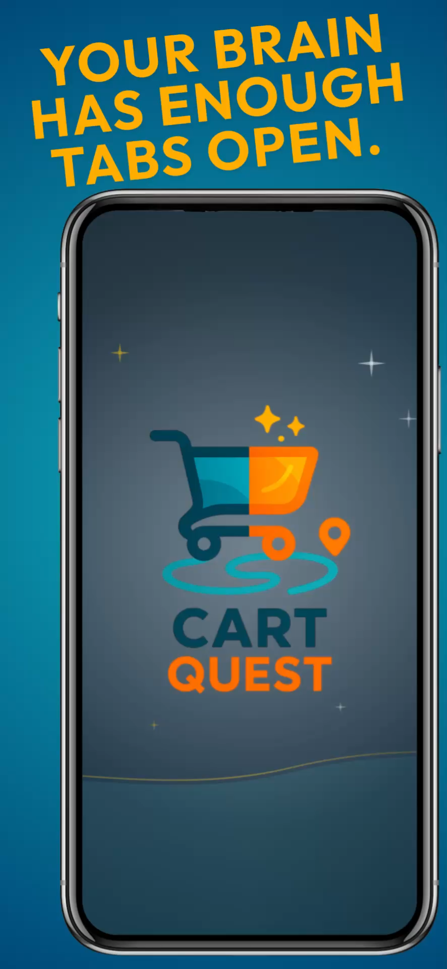 Cart Quest shopping one category at a time, with items ticked off and a running budget.